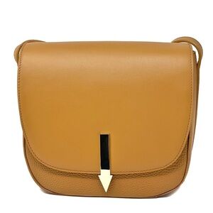 Karen Walker Calfskin Leather Arrow Shoulder Bag